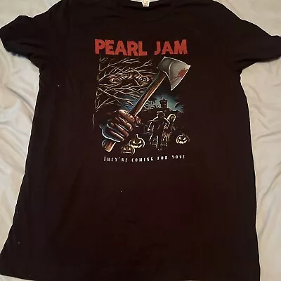 Buy Pearl Jam Ten Club Mens Large Halloween They’re Coming For You New T-shirt • 37.27£