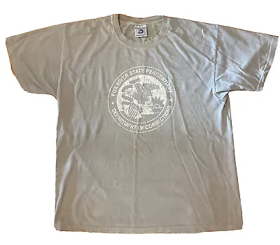 Buy VINTAGE Prison Break TV Show Promo T Shirt Distressed - Fox River Penitentiary L • 13.93£