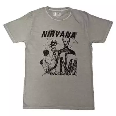 Buy Nirvana T Shirt Incesticide Stacked Band Logo New Official Unisex • 17.95£