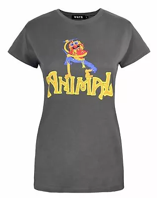 Buy The Muppets Grey Animal Short Sleeved T-Shirt (Womens) • 14.95£