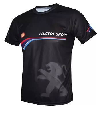 Buy Peugeot Sport T-shirt 207 208 308 2008 3008 Rally Tuning Racing Travel Gifts 6 • 27.94£