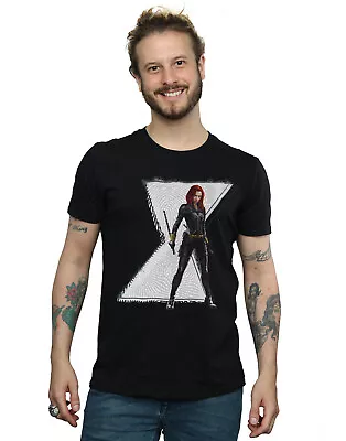 Buy Marvel Men's Black Widow Movie Natasha Logo T-Shirt • 13.99£