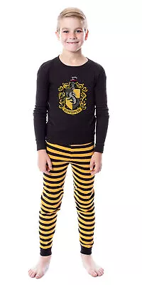 Buy Harry Potter Family Hogwarts House Sleep Pajama Set (Hufflepuff, Child, 14) • 23.33£