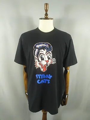 Buy Stray Cats European Tour 2004 T-Shirt Size XL • 18.66£