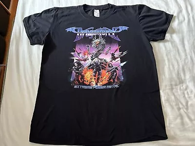 Buy Dragonforce Extreme Power Metal Tour T Shirt L Large Used In Great Condition. • 10£