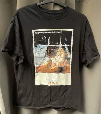 Buy Official Star Wars - T Shirt - Black - Size XL - Vintage • 8£