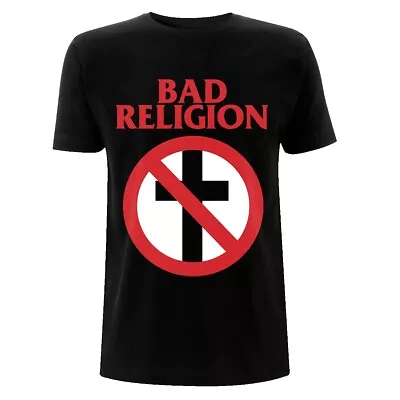 Buy Bad Religion Classic Buster Cross Black Official Tee T-Shirt Mens Unisex • 15.33£