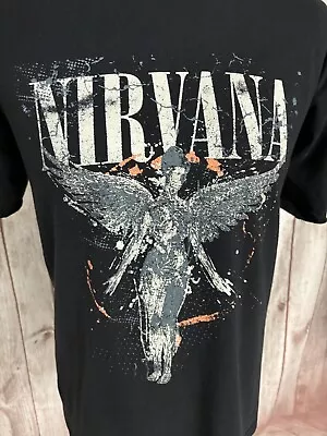 Buy NIRVANA In Utero Licensed Grunge Alt Rock T-Shirt 2019 Medium Band Festival Kurt • 17.90£