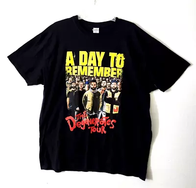 Buy A Day To Remember The Degenerates Tour 2019 T-Shirt Size 2xl • 20.06£
