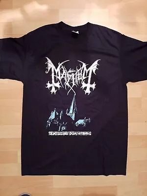 Buy Mayhem - De Mysteriis Dom Sathanas - T-Shirt • 15.33£