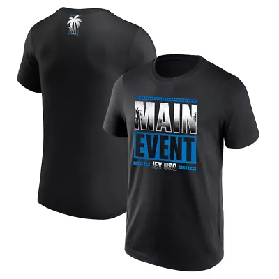 Buy Jey Uso WWE T-Shirt Men's Black Jey Uso Main Event T-Shirt - New • 14.99£
