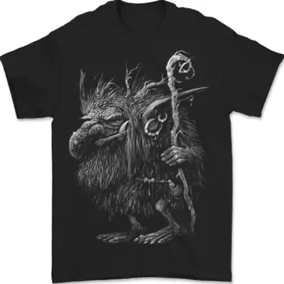 Buy Troll Hobgoblin Goblin Fantasy SCI-FI Mens T-Shirt 100% Cotton • 10.48£