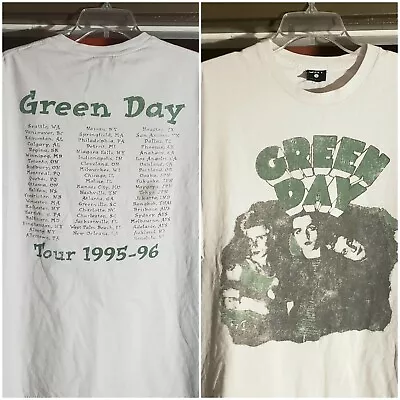 Buy Green Day Tour 1995-96 Insomniac Vintage T Shirt Large 100% Cotton DAY  • 38.83£