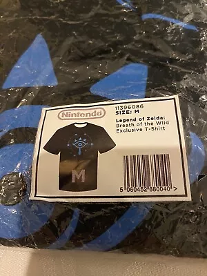 Buy Official Nintendo Zelda Breath Of The Wild T-Shirt (Size Medium) New With Tags • 19.99£