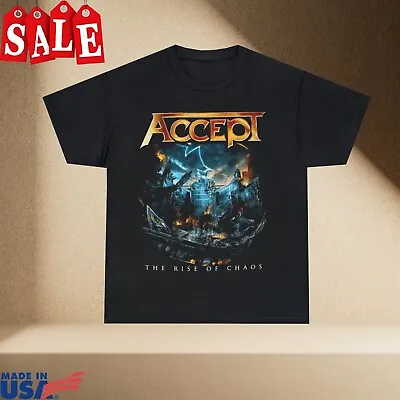 Buy ACCEPT The Rise Of Chaos Gift For Fans Unisex All Size Shirt 1RT644 • 14.16£