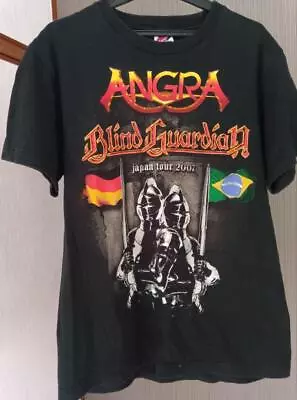 Buy Vintage ANGRA&BLIND GUARDIAN 2007 T-shirt, Size M Blind Guardian Band T-Shirt • 101.55£
