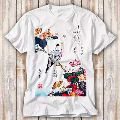 Buy Katsushika Hokusai Tee Birds Flowers Art Painting Japanese T Shirt Top Tee 4156 • 6.70£