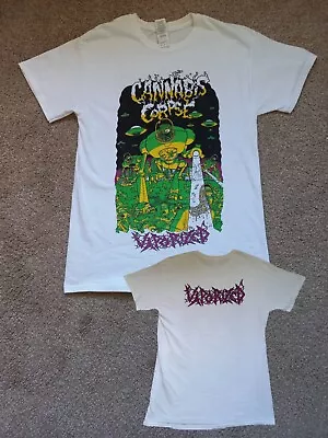 Buy Cannabis Corpse T-Shirt - Size M - Heavy Death Metal - Exhumed Jungle Rot Ghoul • 12.99£