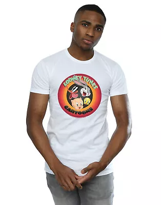 Buy Looney Tunes Men's Cartoons Circle T-Shirt • 13.99£