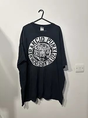 Buy Vintage 2012 Rancid Punk Band T Shirt Black XXL • 20£