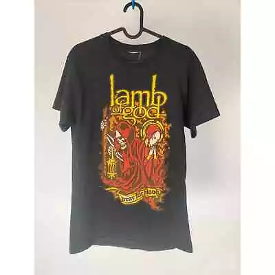 Buy Lamb Of God Men Pray For Blood Promo Metal Band T-Shirt Size Medium • 69.11£