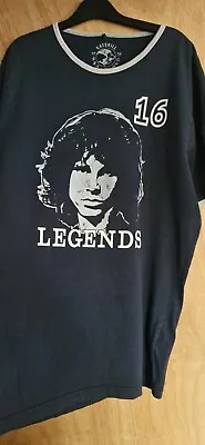Buy Jim Morrison T Shirt Rocker Men's L Lizard King  The Doors Double Sided Rare • 16£