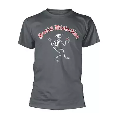 Buy Social Distortion Unisex Adult Skelly Logo T-Shirt PH412 • 20.59£