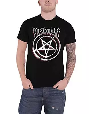 Buy ONSLAUGH - PENTAGRAM - Size XL - New T Shirt - N72z • 17.43£