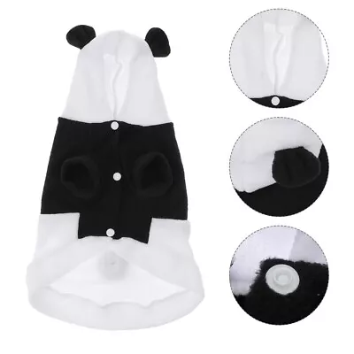 Buy  Dog Hoodies Polar Fleece Clothes Panda Design Halloween Fall Winter • 8.55£