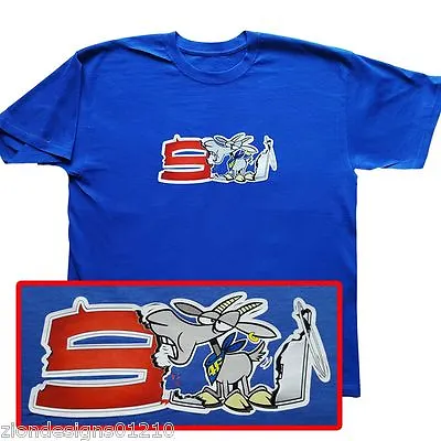 Buy Rossi  INSPIRED `THE GOAT 99 EATER` LIMITED Tshirt Blue SM To XXL • 9.58£