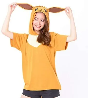 Buy SAZAC Pokemon Eevee Summer T-shirt Hoodie Eievui Cosplay Parker Unisex M~L • 103.97£