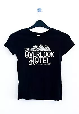 Buy The Shining – The Overlook Hotel Black T-Shirt Ladies XS Used Horror Christmas • 6.99£