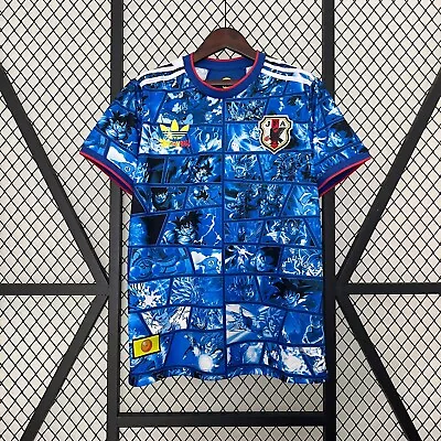 Buy Japan Football Shirt 2024 Dragon Ball Dark Blue Edition T-shirt • 39£