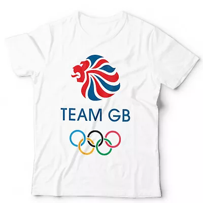 Buy Team GB Unisex & Kids Tshirt Support Great Britain Paris 2024 Games Union Jack • 7.99£