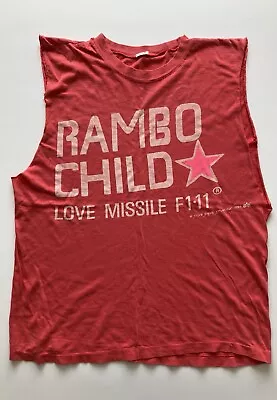Buy Sigue Sigue Sputnik Rambo Child Original Vintage 1980s T-Shirt • 400£