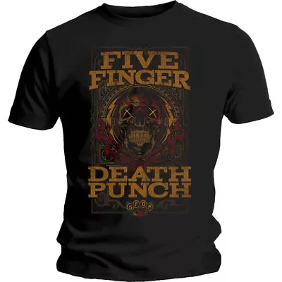 Buy Five Finger Death Punch FFDPTS28MB T-Shirt, Black, XL • 17.43£