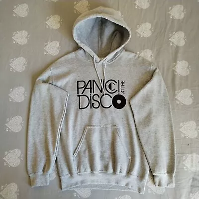 Buy Panic At The Disco Hoodie Mens S Grey Band Merch Music Rock Graphic Logo Album • 13.98£