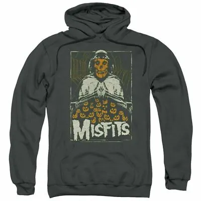 Buy Misfits I Remember Halloween Hoodie Sweatshirt Mens Licensed Rock Band Charcoal • 29.40£