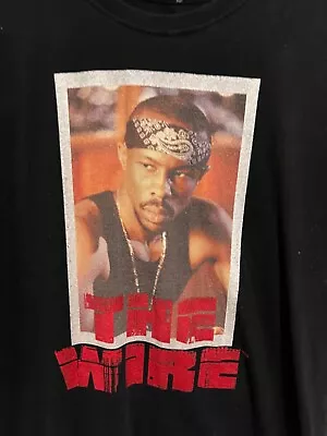 Buy HBO THE WIRE De KRYPTIC BLACK SHORT SLEEVE T SHIRT AVON BARKSDALE WOOD HARRIS M • 44.10£