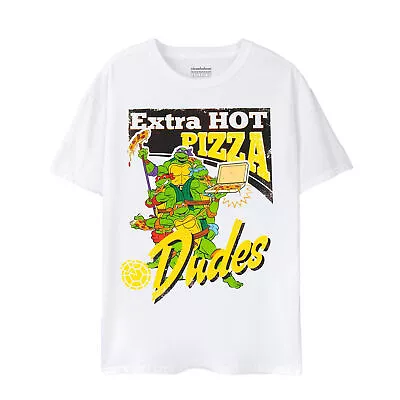Buy Teenage Mutant Ninja Turtles Mens Pizza Dudes T-Shirt NS7812 • 17.19£