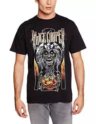 Buy Alice Cooper Official I Am Halloween Mens Black T-Shirt Retro Hard Rock Medium • 9.95£