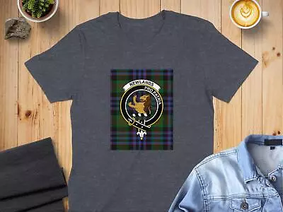 Buy Clan Newlands Scottish Tartan Pro Patria T-Shirt • 18.66£