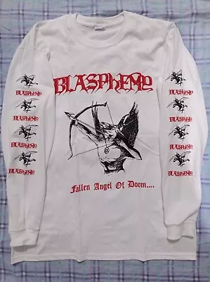 Buy Blasphemy Long Sleeve XL Shirt Sarcofago Venom Von Conqueror Nagelcorpse Beherit • 29.88£