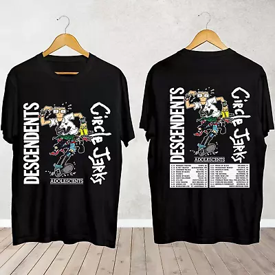 Buy Descendents Band Tour 2024 T-Shirt Gift Fans Music T-shirt Black Tee S-5XL • 25.19£