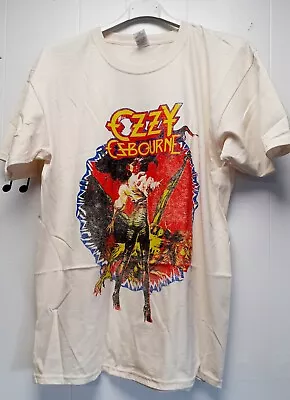 Buy Ozzy Osbourne Size Large The Ultimate Sin Tour 86 T Shirt New Official Metal • 17£