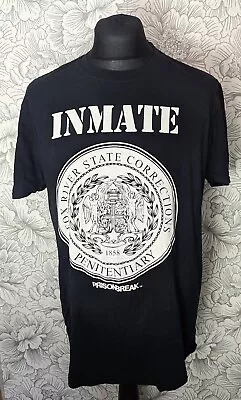 Buy Prison Break Black T-shirt Fox Rivers Inmate Size Large Used • 7.99£