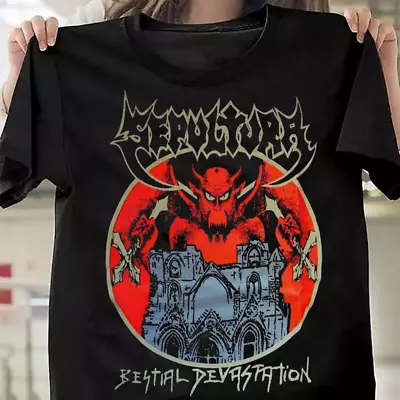 Buy Sepultura Band Bestial Devastation Gift For Fan Black All Size Shirt QQ1147 • 18.66£