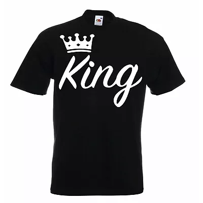 Buy The King Crown  Black Colour  T,shirt  Large Size • 8.99£