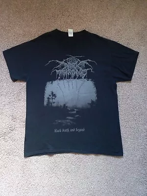 Buy Darkthrone Black Death And Beyond T-Shirt - Size L - Heavy Metal - Marduk Taake • 7.99£