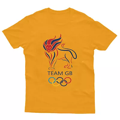 Buy Great Britain Adult Kids T-Shirt Olympics Team GB Union Jack Tee 2024 T Shirt • 11.99£